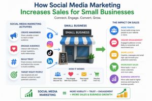how social media marketing increases sales for small businesses Best freelance digital marketer in calicut-blog